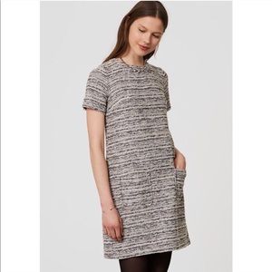 Loft Boucle Pocket Dress